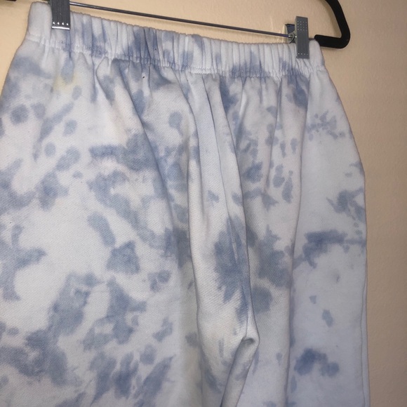 Blue Tie dye jogger sweatpants - Picture 6 of 7
